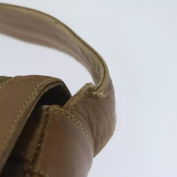 GUCCI Micro GG Canvas Shoulder Bag Beige Brown Auth - Picture 3 of 16